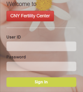 CNY Fertility Patient Portal Login