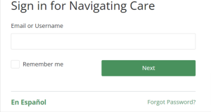 Navigating Care Patient Portal Login