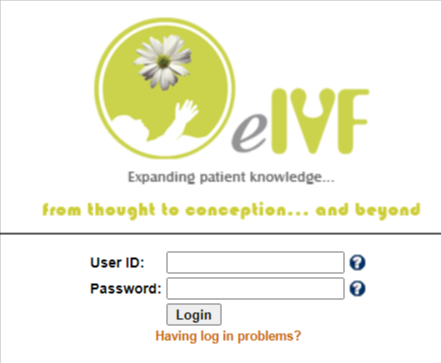 EIVF Patient Portal Login