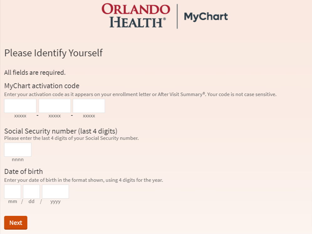 Orlando Health Patient Portal