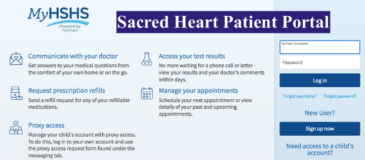 Sacred Heart Patient Portal Login