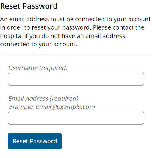 San Luis Valley Health Patient Portal Password